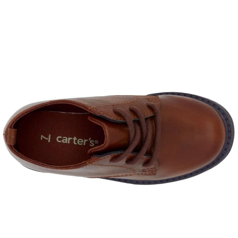 NWT Carter's Brown Dress Shoes